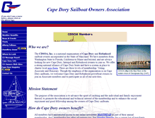 Tablet Screenshot of capedory.org